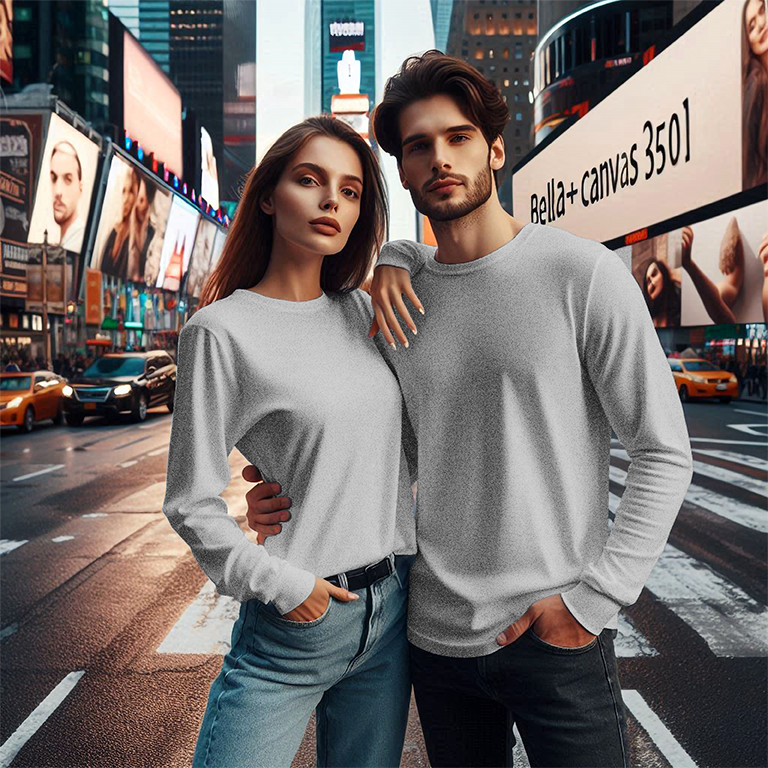 Bella+Canvas 3501 Long Sleeve Unisex Shirt