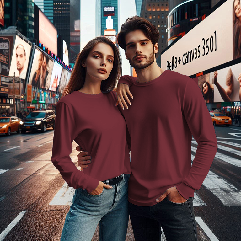Bella+Canvas 3501 Long Sleeve Unisex Shirt