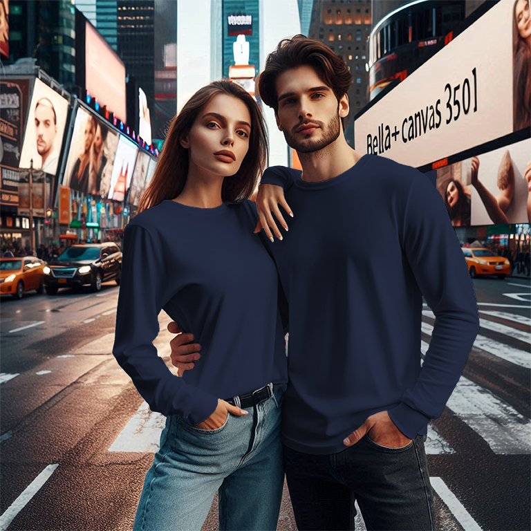 Bella+Canvas 3501 Long Sleeve Unisex Shirt