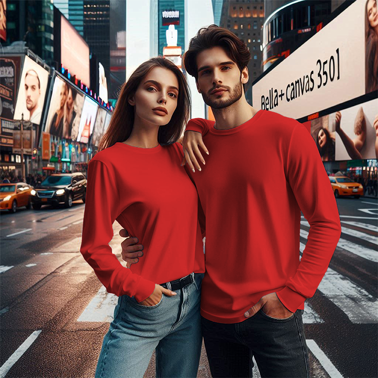 Bella+Canvas 3501 Long Sleeve Unisex Shirt