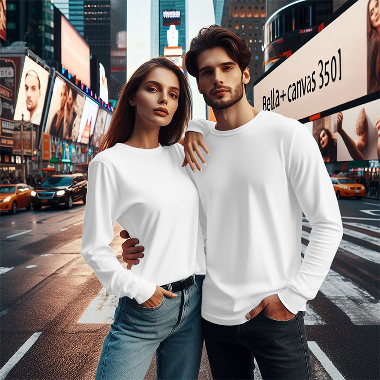 Bella+Canvas 3501 Long Sleeve Unisex Shirt