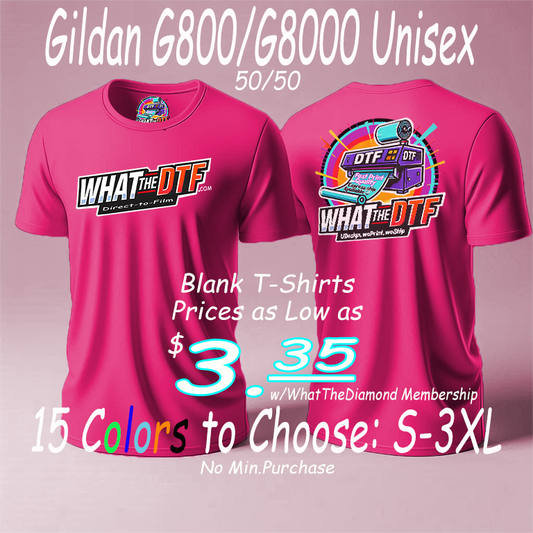Gildan G8000 DryBlend T-Shirt (S-3XL)