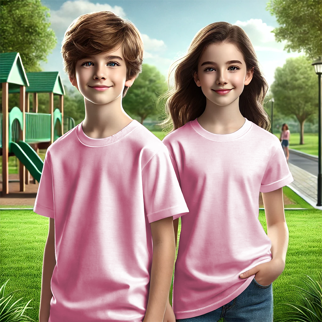Gildan G500B G5000B Heavy Cotton Youth T-shirt Solids & Heathers
